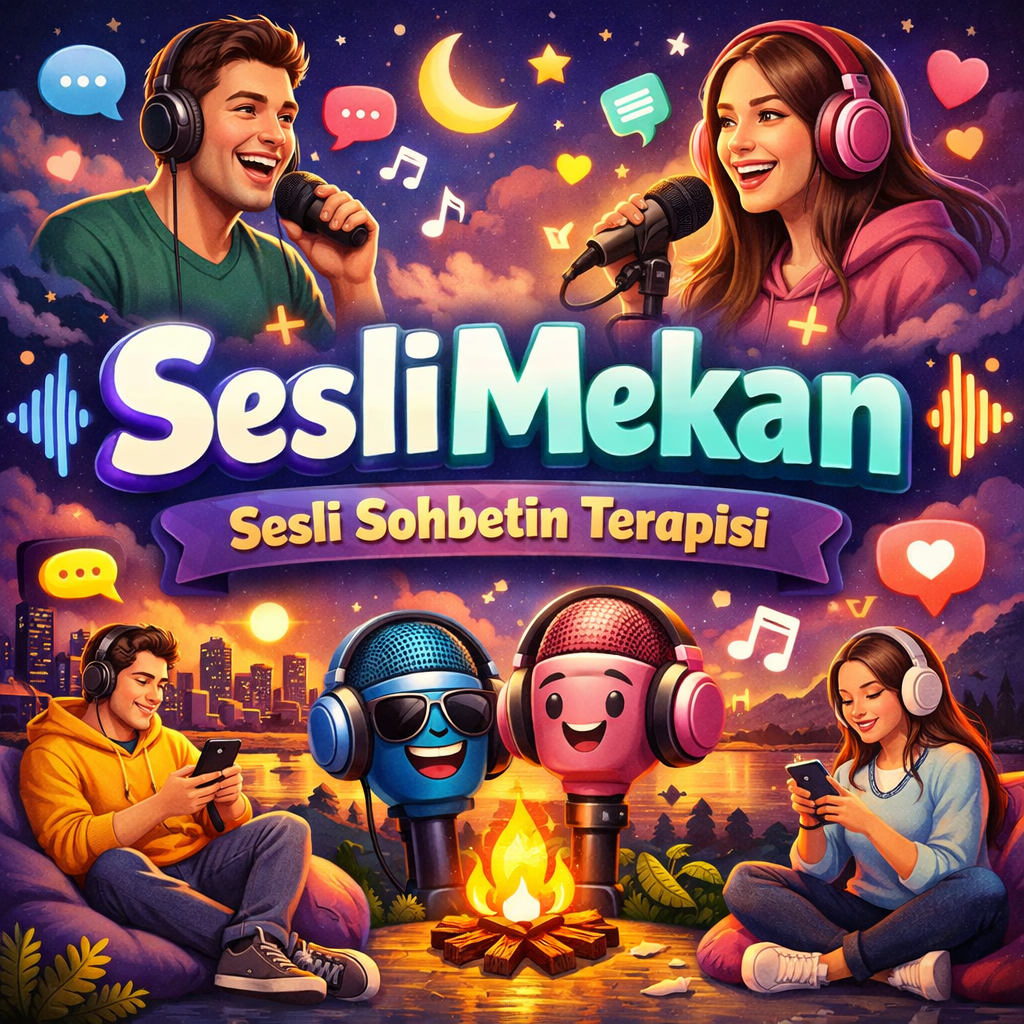 SesliMekan.Com Yenilenen Yüzü Sohbet Akışı